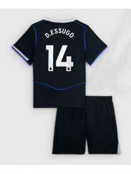 Billige Chelsea Dario Essugo #14 Tredjedraktsett Barn 2025-26 Kortermet (+ Korte bukser)